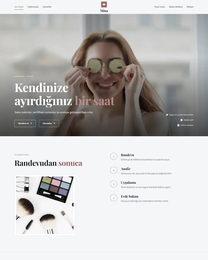Tema 02 – Klasik Kurumsal tasarım önizlemesi