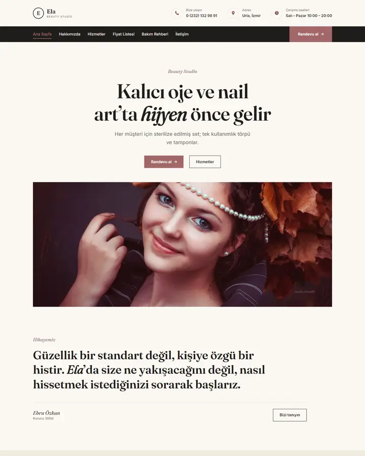 Tema 03 – Editoryal Dergi tasarım önizlemesi