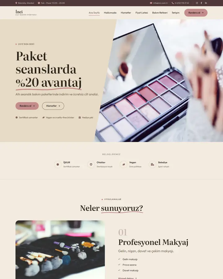 Tema 11 – Doğal & Organik tasarım önizlemesi