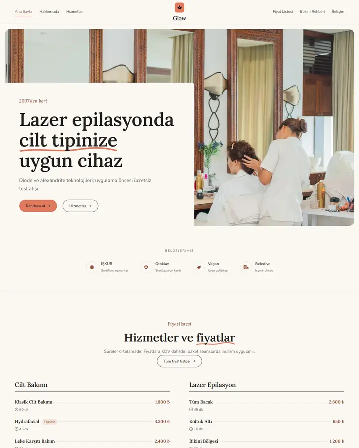 Tema 17 – Sıcak Zanaat tasarım önizlemesi
