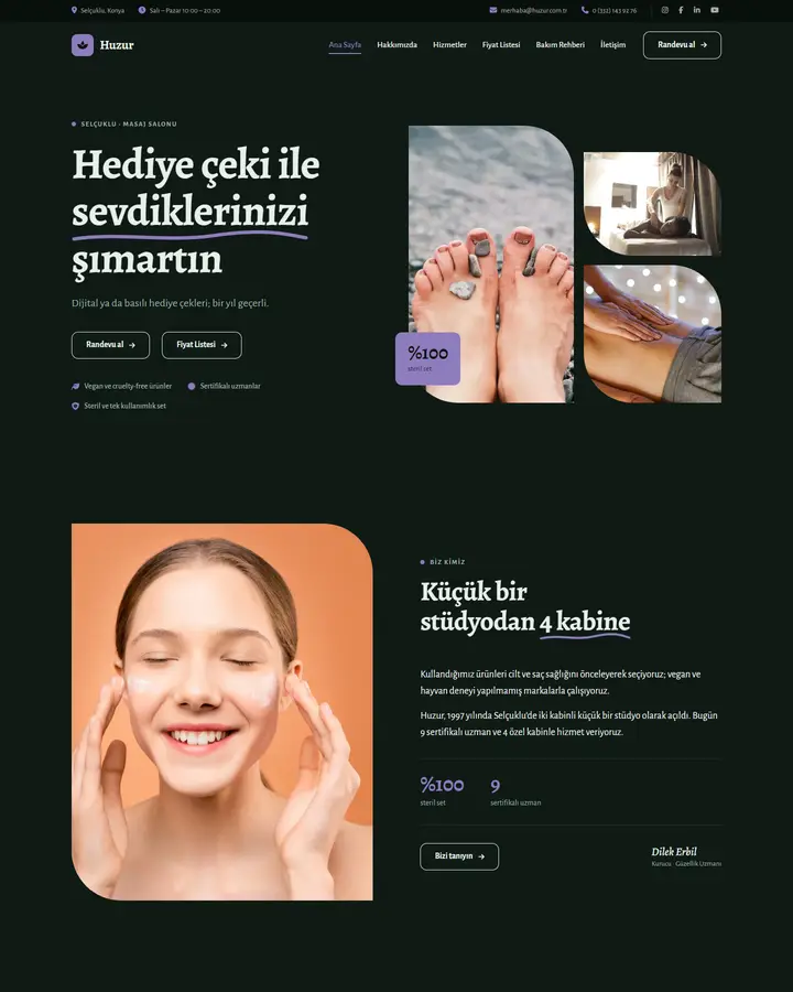Tema 23 – Doğal & Organik tasarım önizlemesi