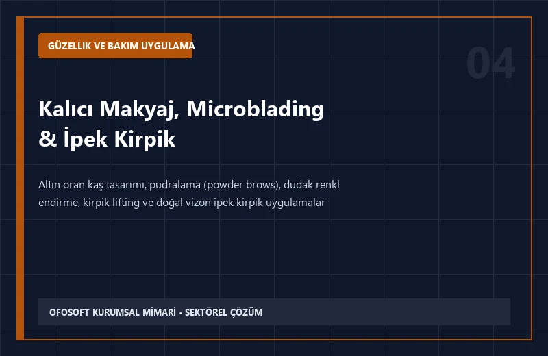 Kalıcı Makyaj, Microblading & İpek Kirpik